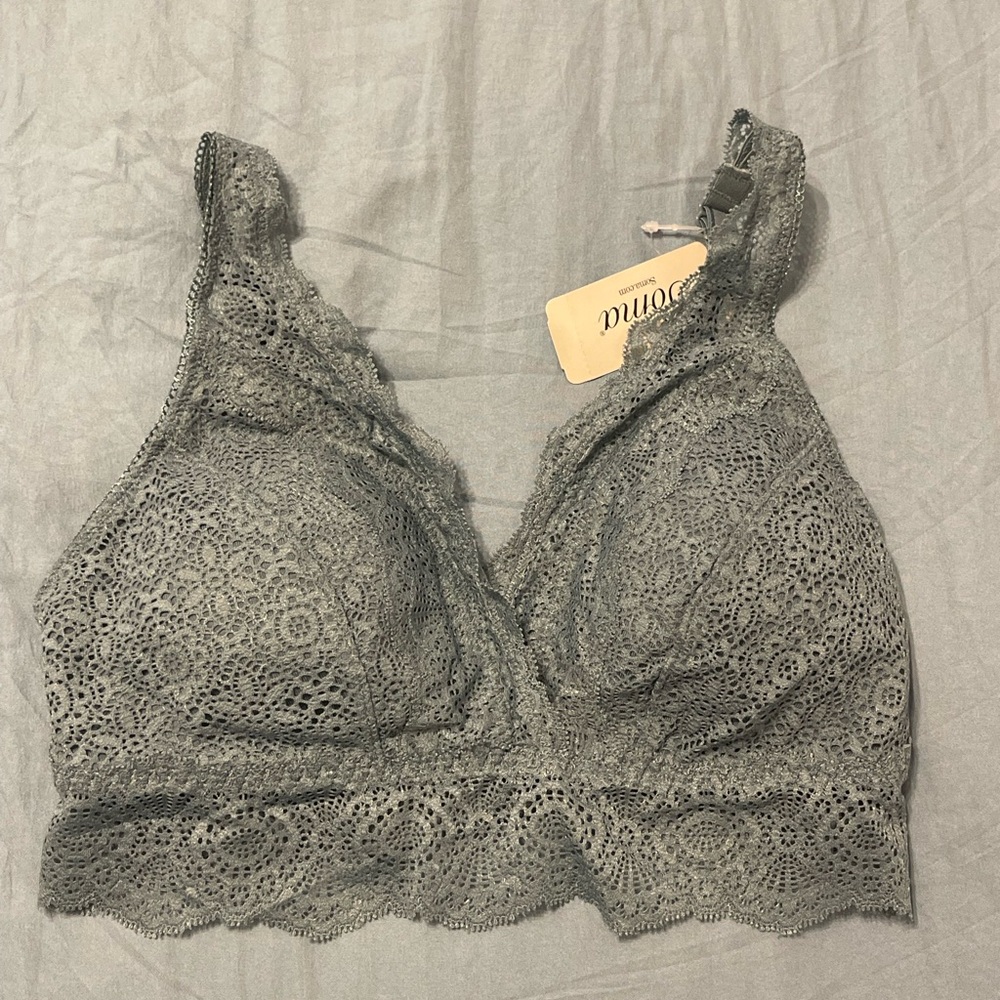 Soma Lace Bralette in Teal